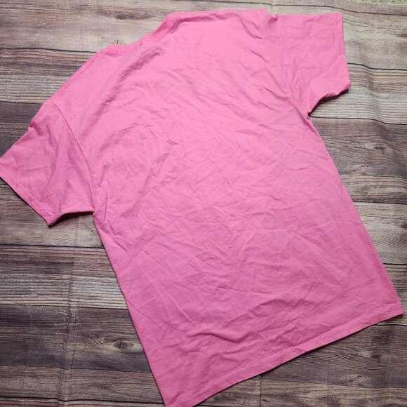 ⭐️ Never Give Up Pink Breast Cancer Awareness Shirt - Picture 2 of 7